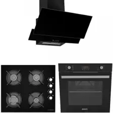 Alveus Baker Siyah 3'lü Ankastre Set (Gls 640 + Mfa 627 + F17 )
