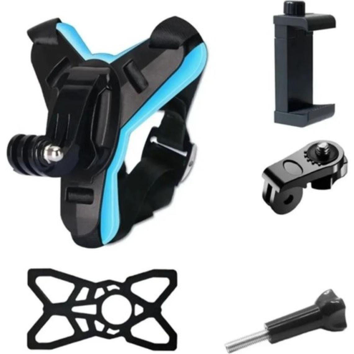 Comse Aksiyon Kamera Kask Alt Çene Bağlantı Aparatı Telefon Tutucu Set Go Pro Motorsiklet