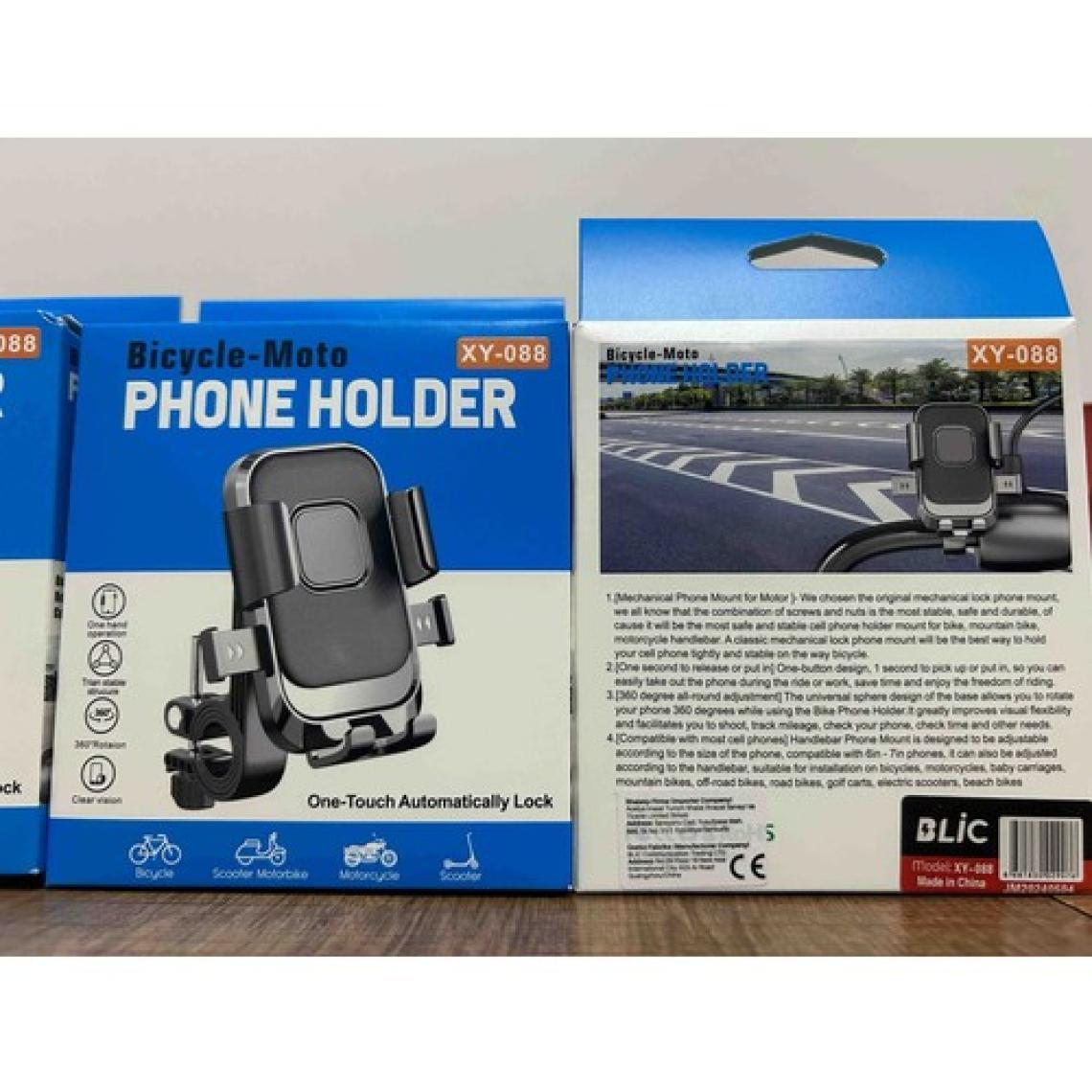 Blic XY-088 Ayarlanabilir Kilitli Motosiklet Telefon Tutucu