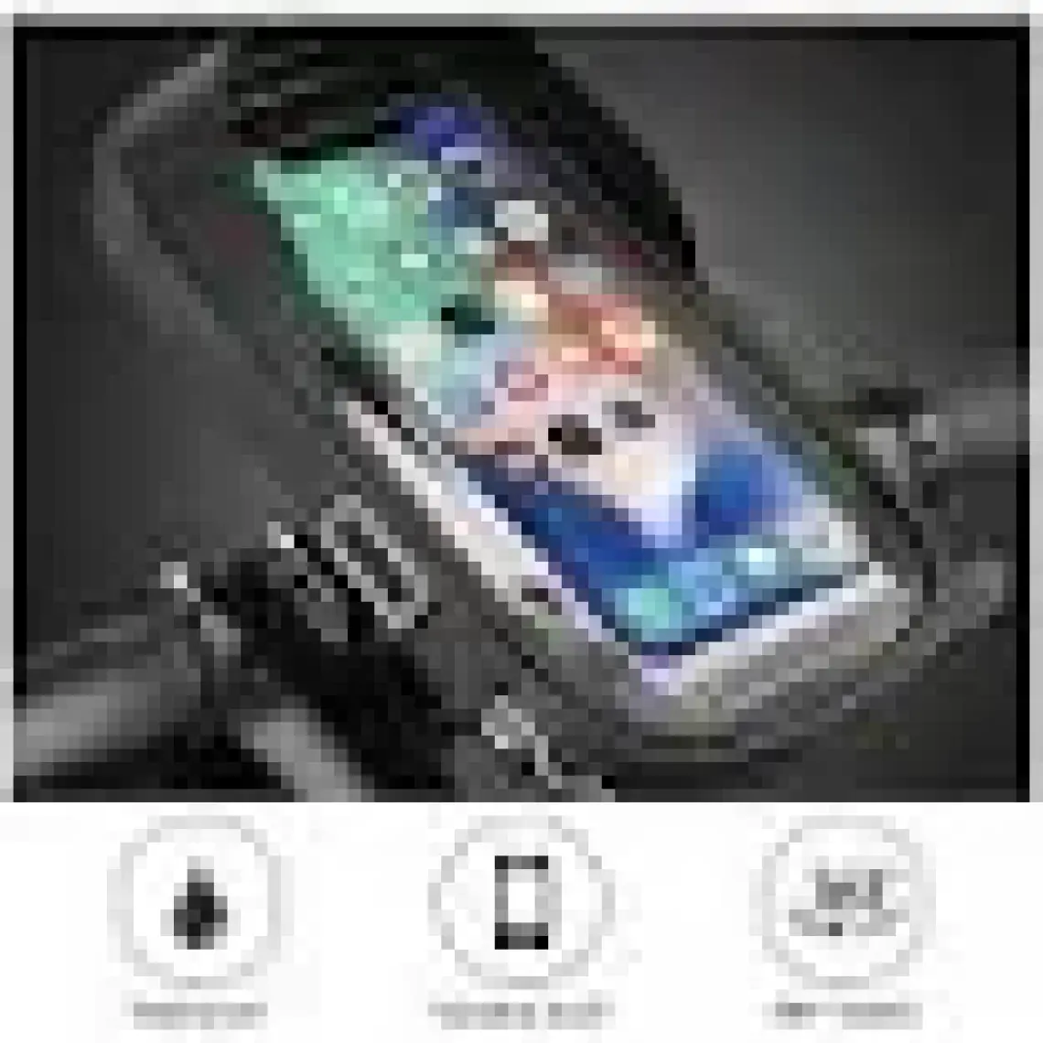 Streak Motosiklet Bisiklet Su Geçirmez Telefon Tutucu Çanta Gidon Uyumlu