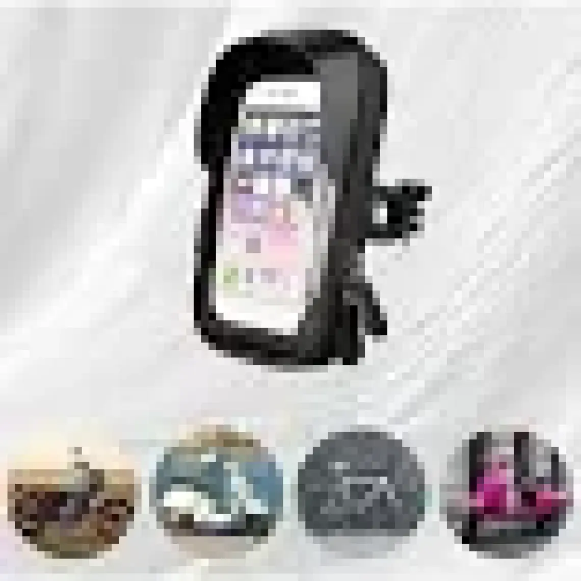 Streak Motosiklet Bisiklet Su Geçirmez Telefon Tutucu Çanta Gidon Uyumlu