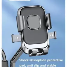 Apera MT33 Motor Motosiklet Telefon Tutucu Ayna Montaj Tek El Kullanım Ototmatik Kilitleme