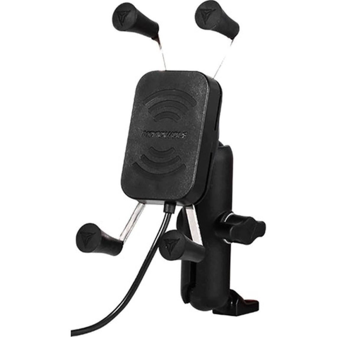 Motowolf Ayna Bağlantılı Wireless Şarjlı Telefon Tutucu