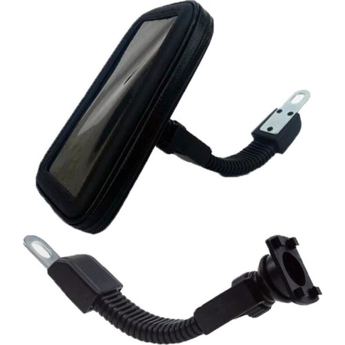 Modern Tekno Motosiklet Bisiklet Telefon Tutucu Suya Dayanıklı Xlarge Ayna Bağlantılı