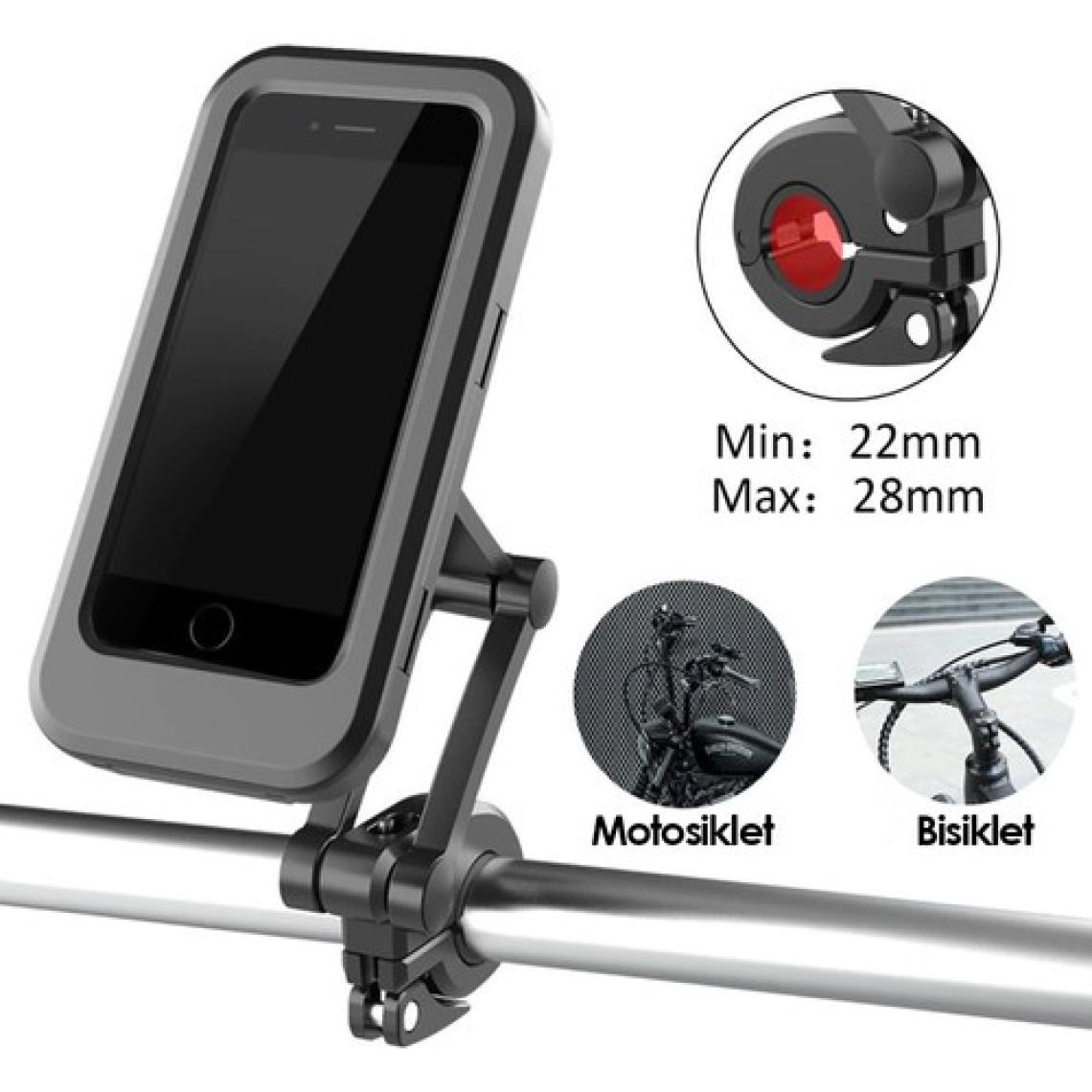 Mega Oto Market Motosiklet Telefon Tutucu Bisiklet Atv Telefon Tutucu Su Geçirmez