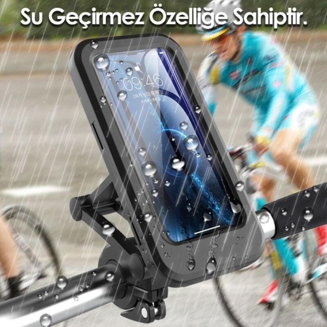 Mega Oto Market Motosiklet Telefon Tutucu Bisiklet Atv Telefon Tutucu Su Geçirmez