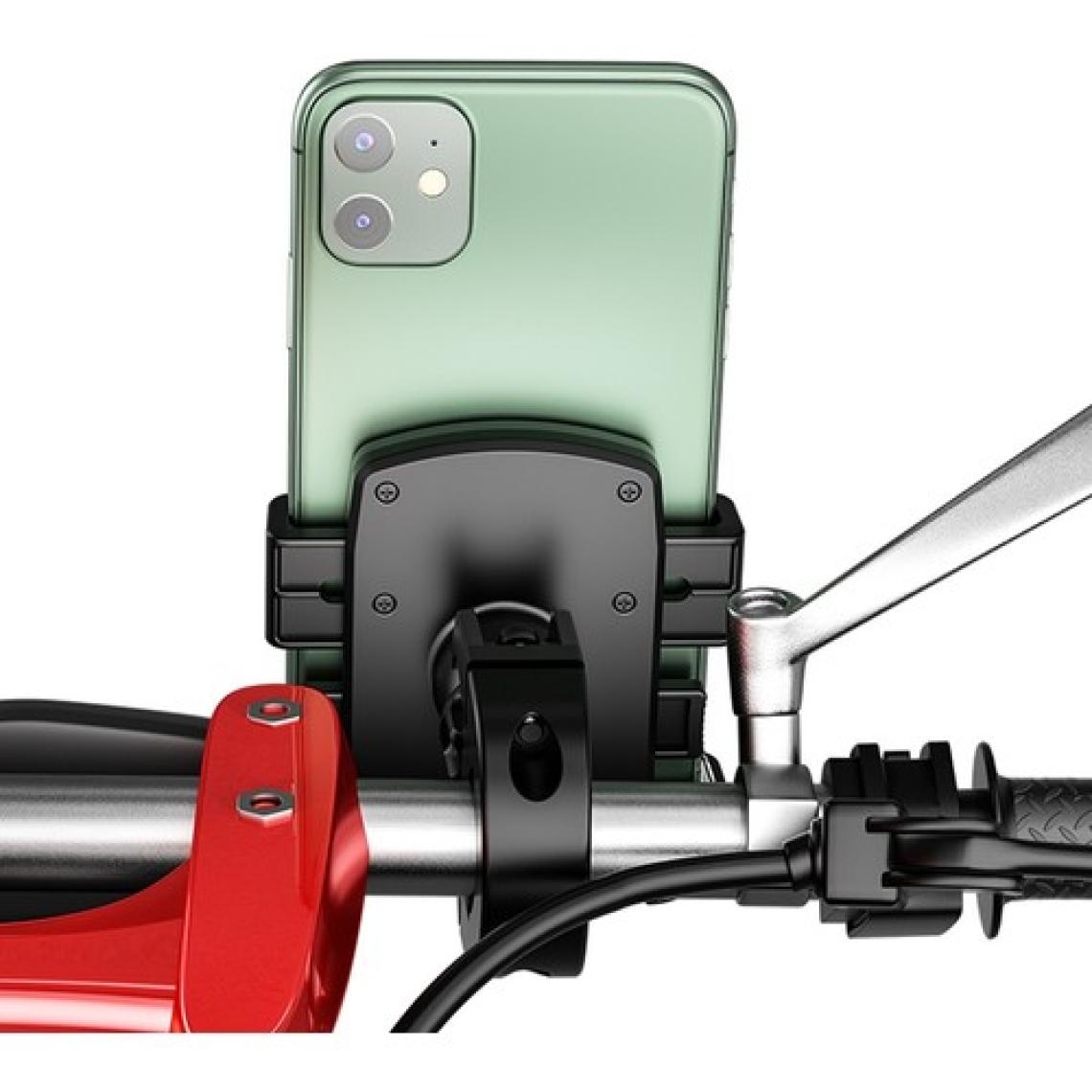 Nukrotech GKN54 Motosiklet Gidon Aparatlı Telefon Tutucu