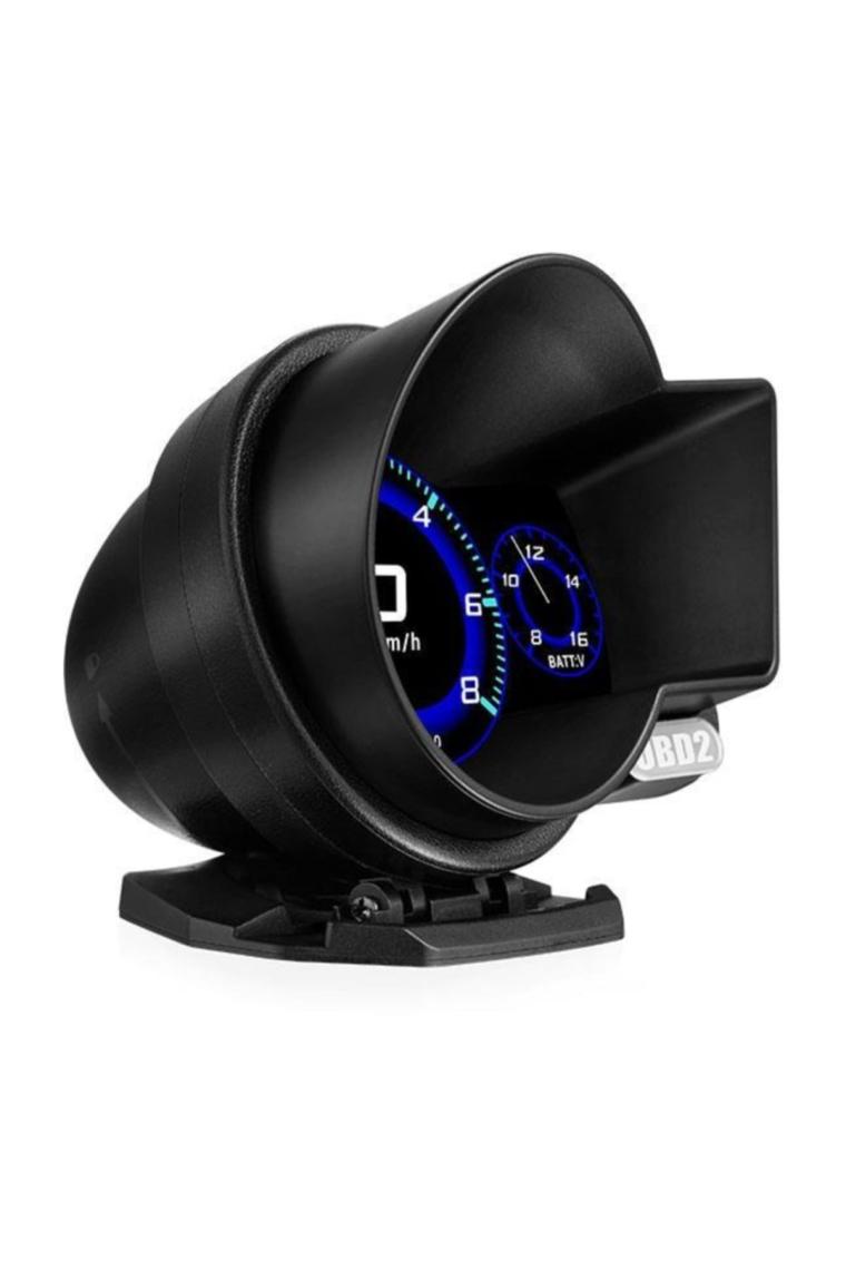 Gplus F8 Hud Head Up Display Obd 48 Fonksiyonlu Araç Data Yansıtıcı Alarmlı Erken Uyarı Sistemi Hız Devir Gösterge Ekranı
