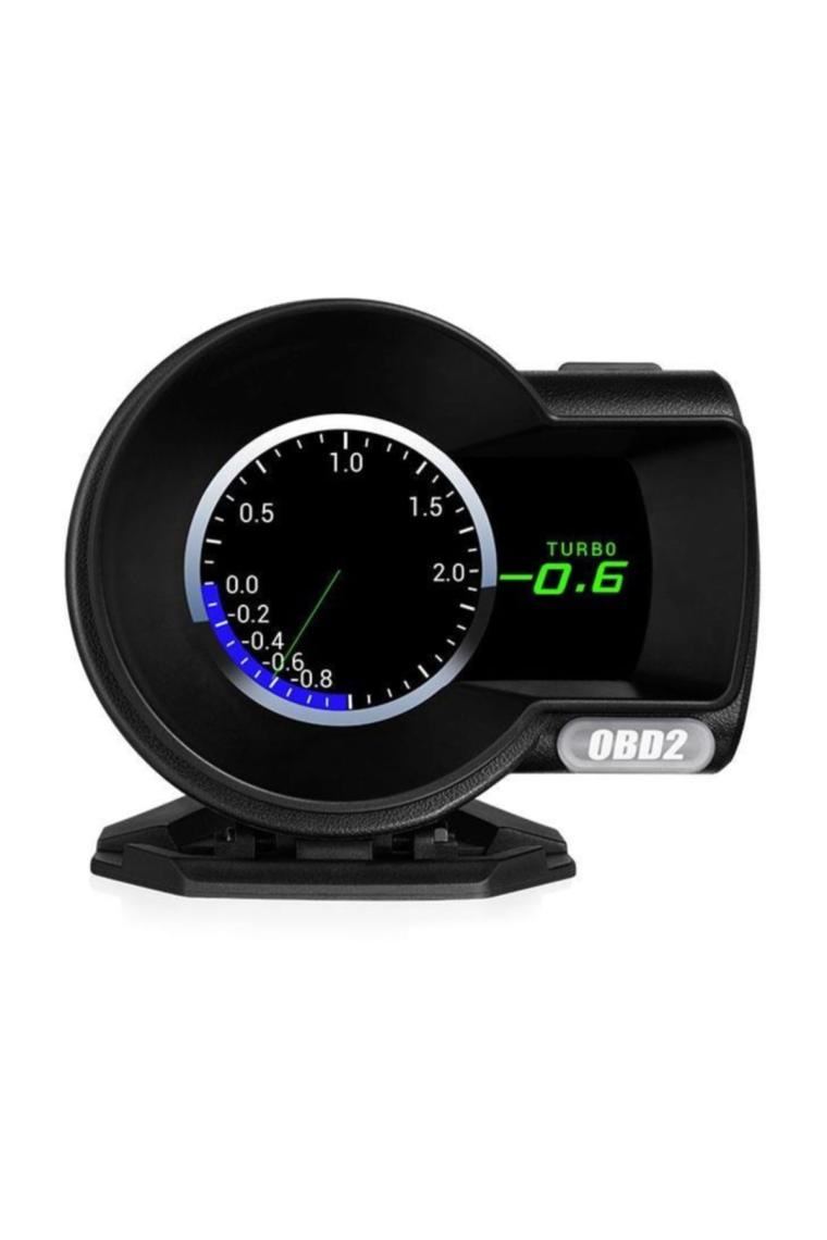 Gplus F8 Hud Head Up Display Obd 48 Fonksiyonlu Araç Data Yansıtıcı Alarmlı Erken Uyarı Sistemi Hız Devir Gösterge Ekranı