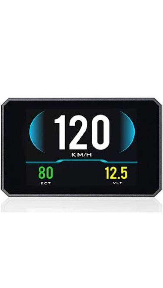 Gplus P16 Hud Head Up Display Obd 48 Fonksiyonlu Araç Data Yansıtıcı Alarmlı Erken Uyarı Sistemi Hız Devir Gösterge Ekranı
