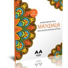 Mandala Renklerin Rüyası Her Yaş İçin Boyama Kitabı
