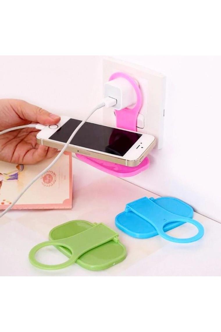 Telefon Tutucu Priz Için Şarj Standı Cep Telefon Şarj Aleti Stand