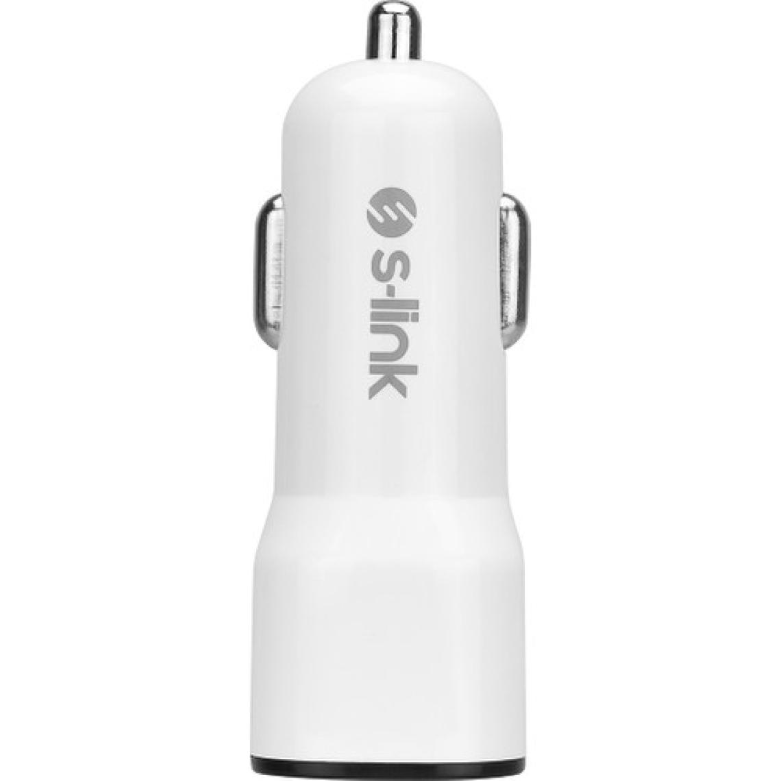 S-Link SL-EC35PD 3.4A iPhone Uyumlu Lightning Hızlı Şarj 18W + USB Qc3.0  Apple iPhone Uyumlu Araç Şarj Cihazı