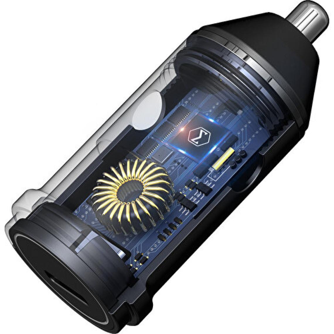 Mcdodo CC-7490 20W Pd 1xType-C Çıkış Hızlı Araç Çakmak Şarjı-Siyah