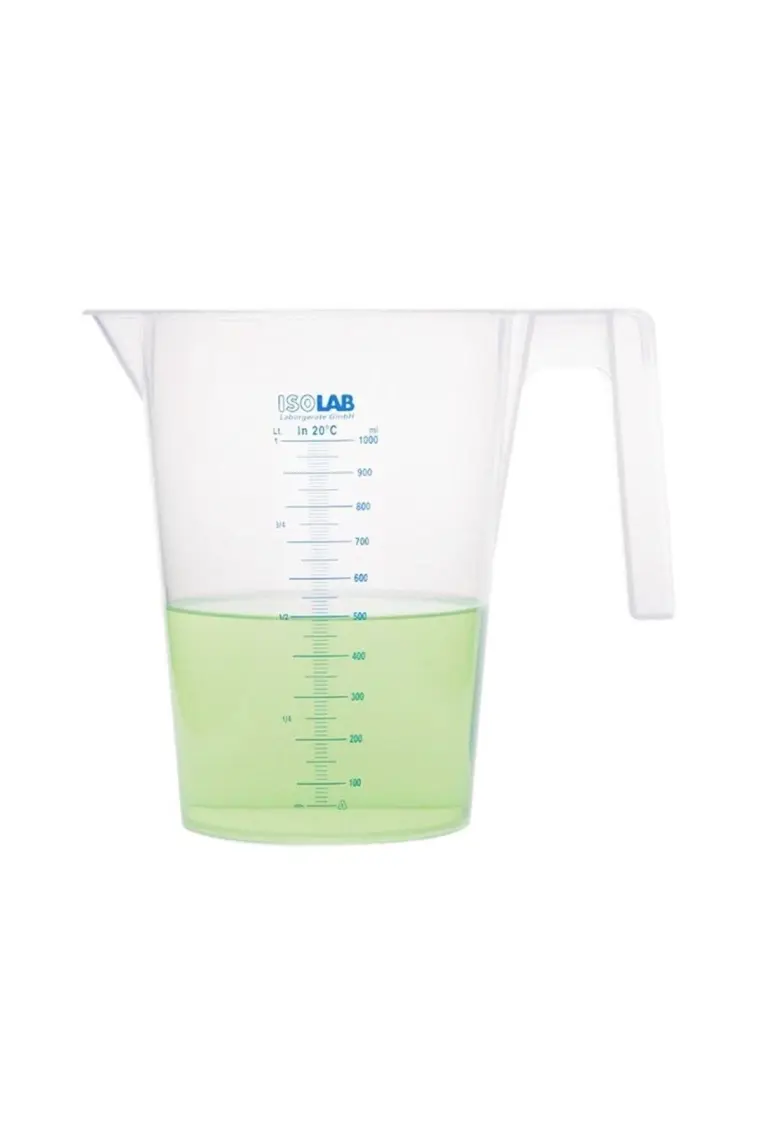 Isolab Beher P P Kısa Form Mavi Baskılı 1000 ml