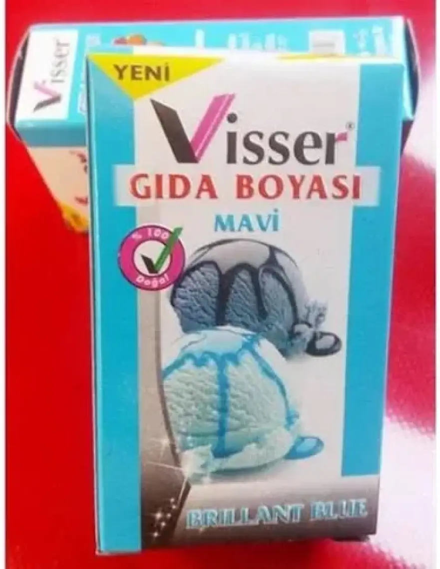 Visser Visser Gıda Boyası Toz 9gr Mavi