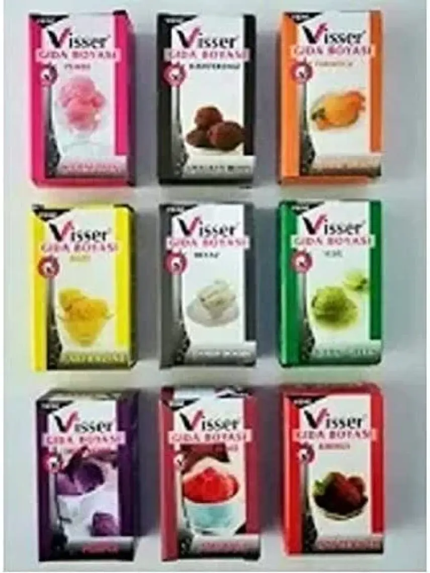 Visser Visser Gıda Boyası Toz 9gr Mavi