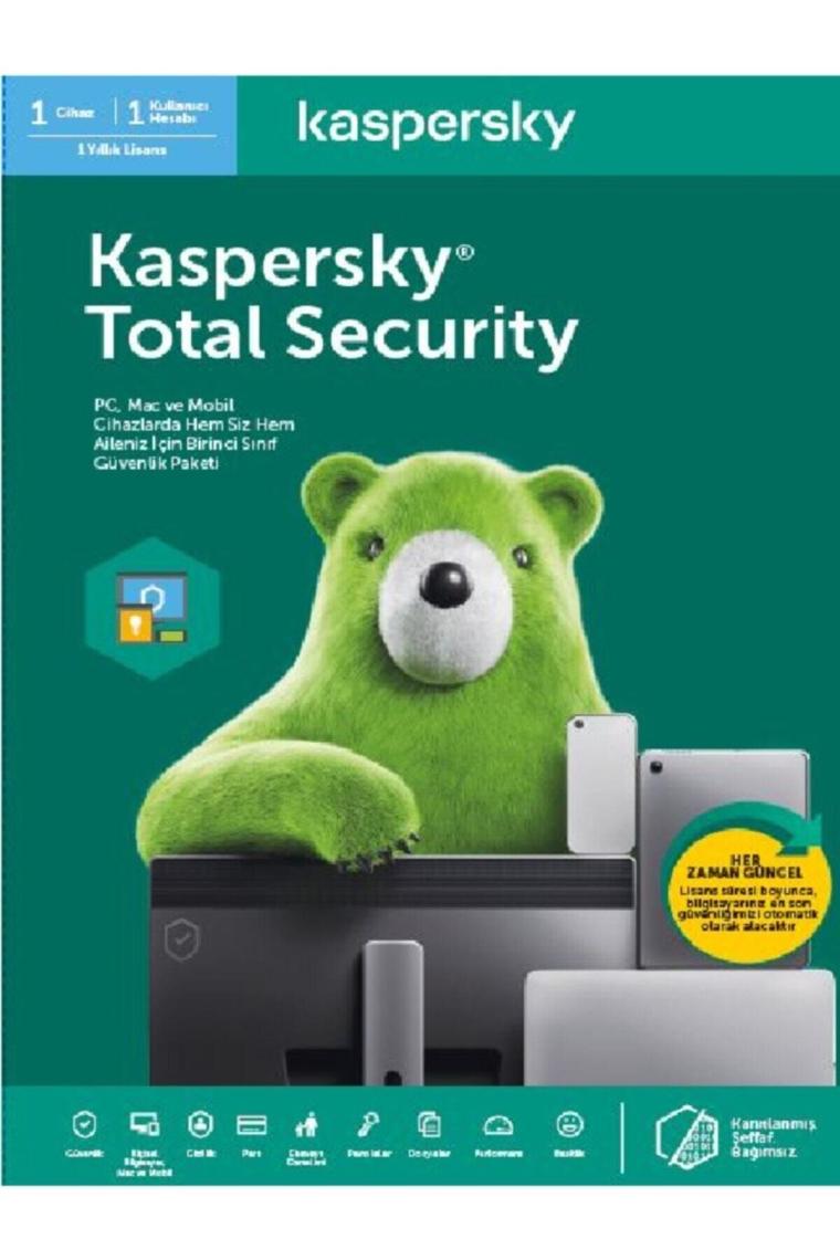 Total Security 2022-1 Bilgisayar 1 Yıl Türkçe