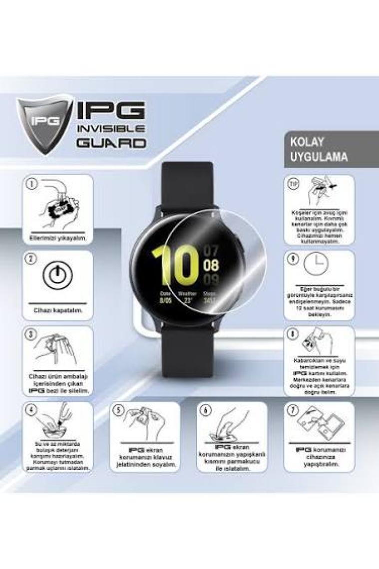 IPG Samsung Galaxy Watch 6 Classic (47 Mm) ile Uyumlu Ipg Hydrogel Ekran Koruyucu (2 Adet)