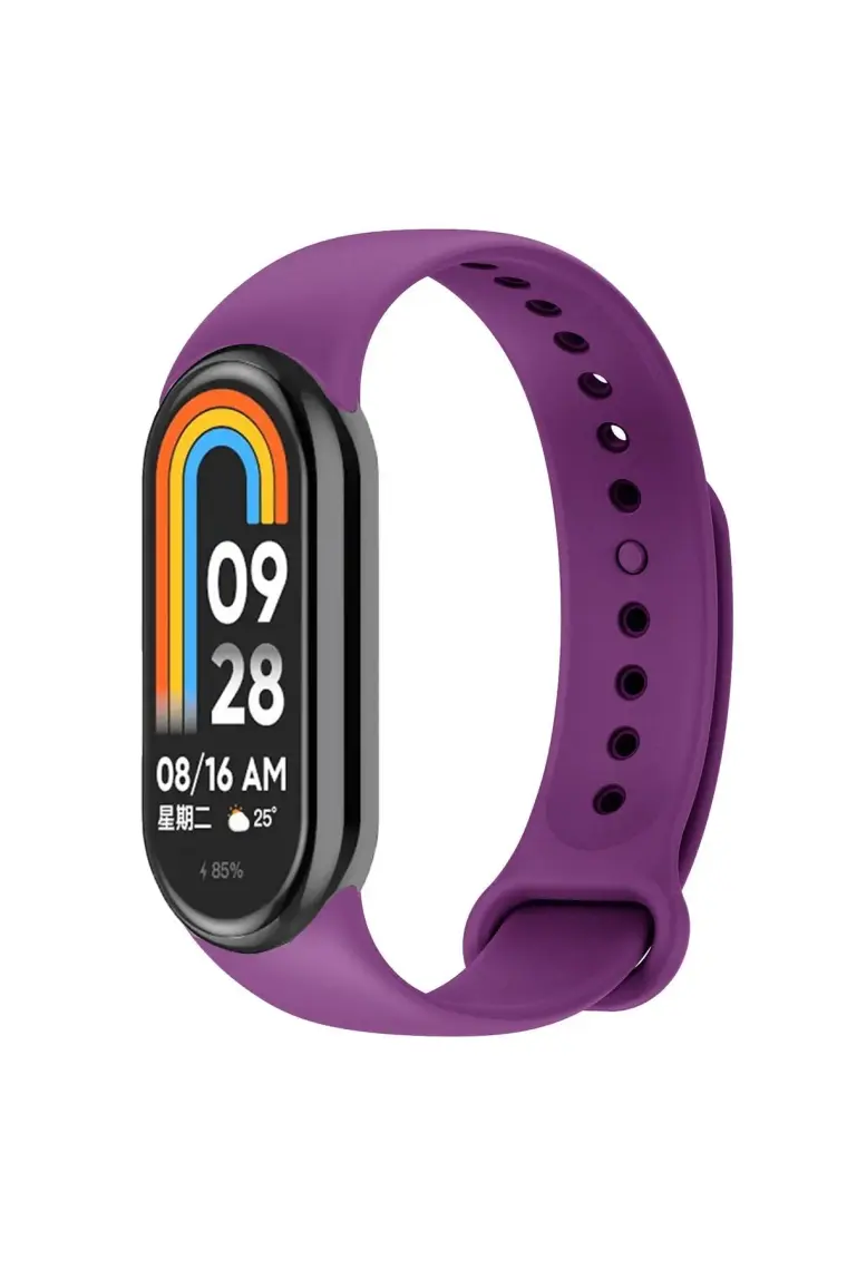 Kyver Kordon, Xiaomi Mi Band 8 ile Uyumlu Silikon Yumuşak Kayış
