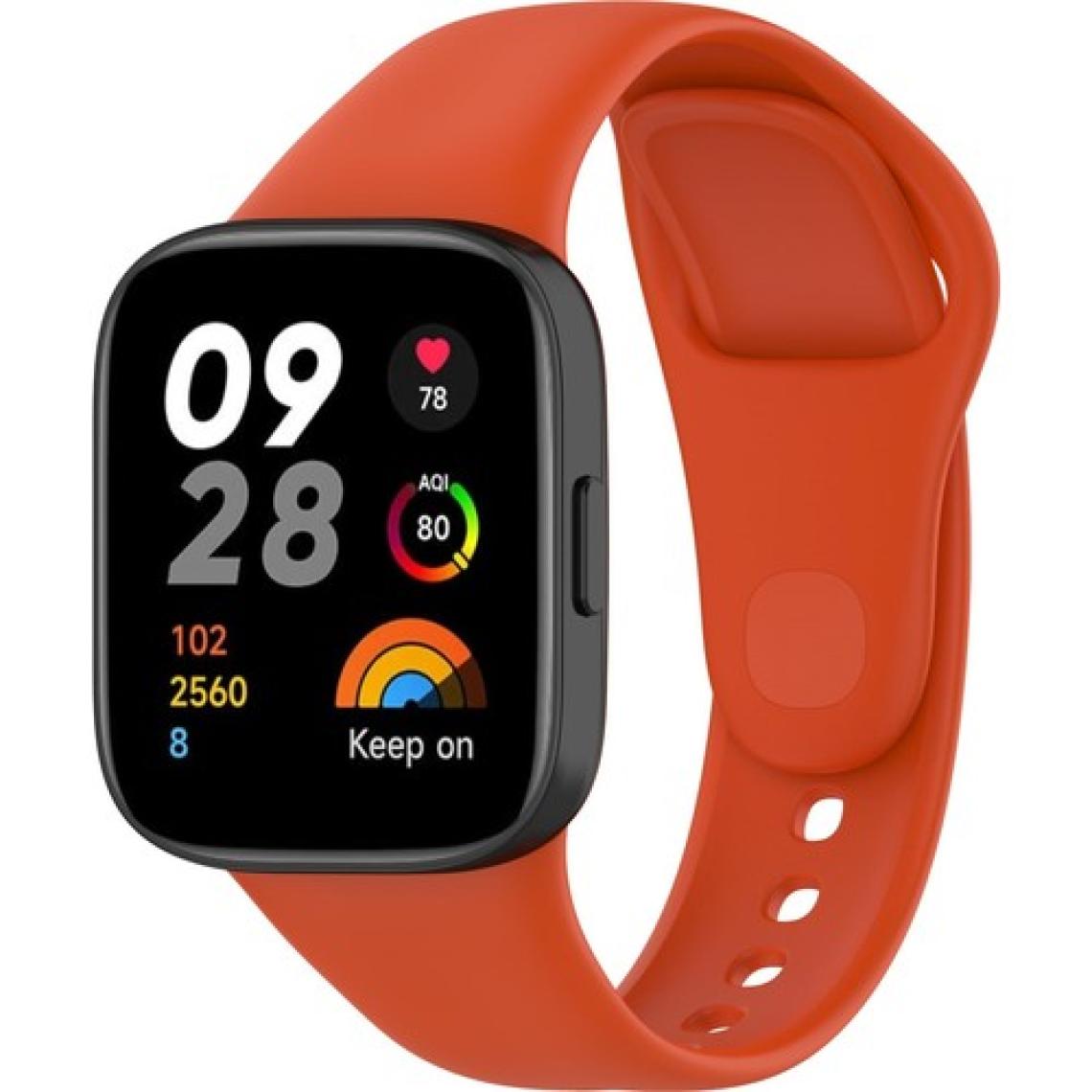 AktarMobile Xiaomi Redmi Watch 3 Silikon Kordon Tam Uyumlu Pim Tasarımı Premium Spor Kayış