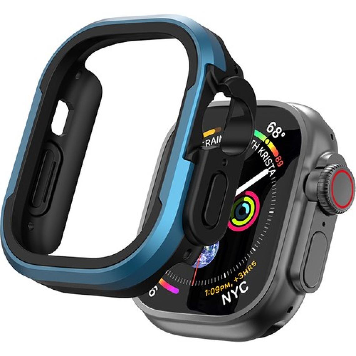 Apple Watch Ultra 49MM Zırh Koruyucu Wiwu JD-101 Defender Akıllı Saat Kasa Koruyucu