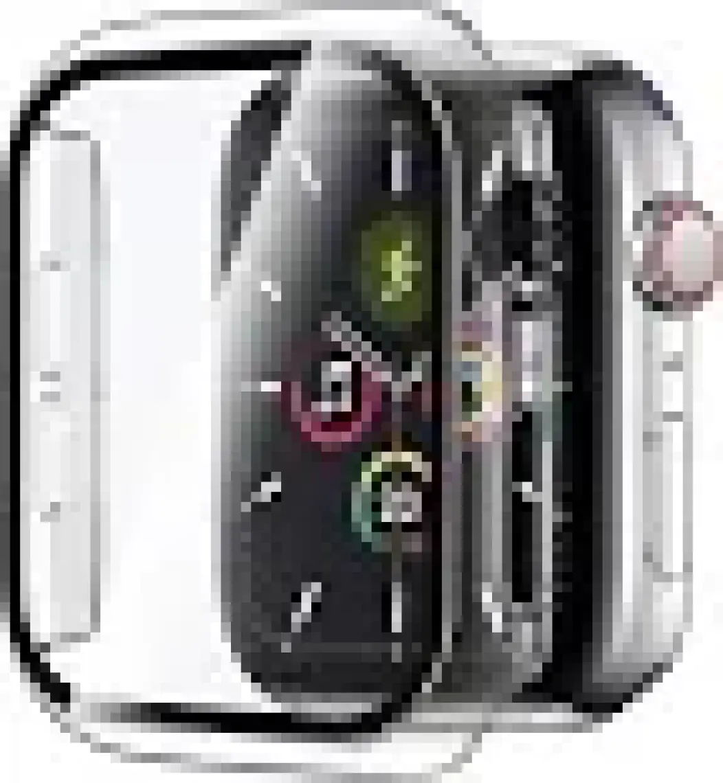 Microsonic Apple Watch Series 8 45MM Kılıf Clear Premium Slim Watchband Şeffaf