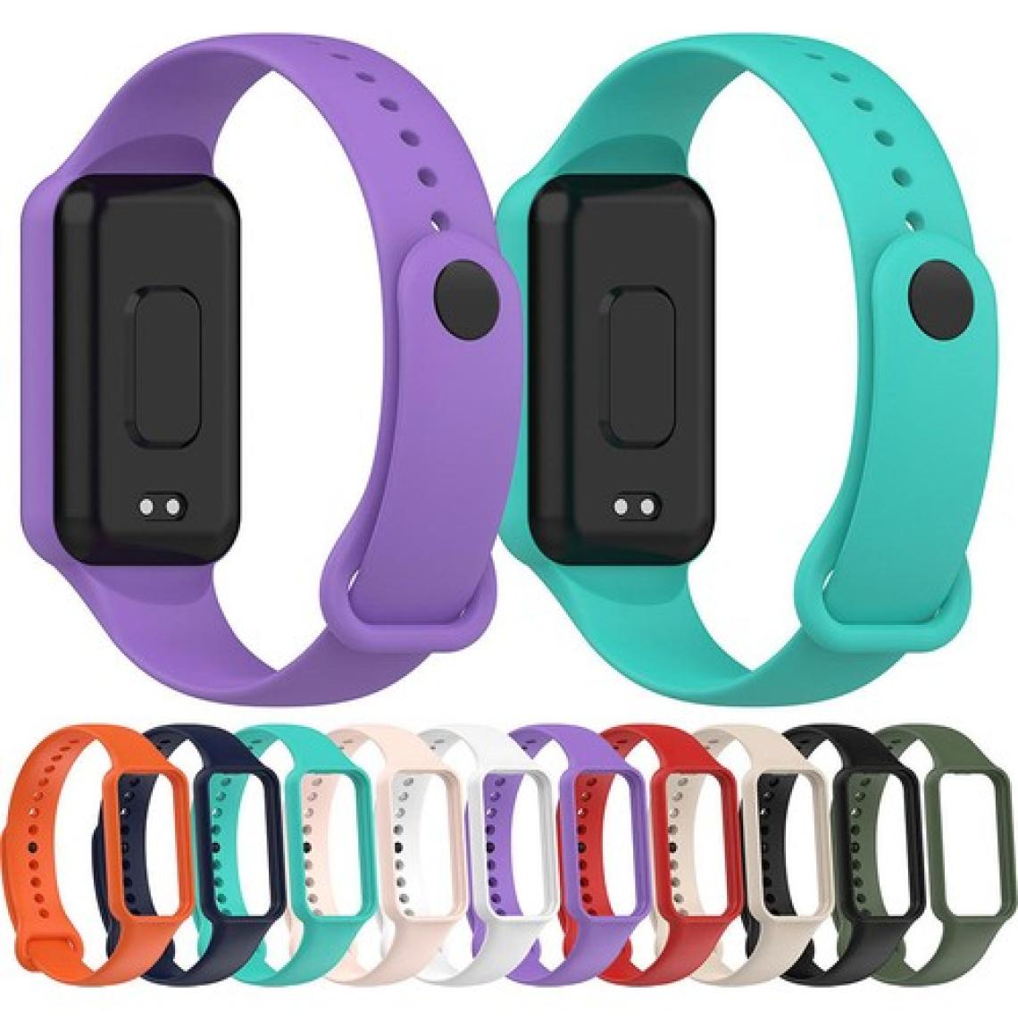Xiaomi Amazfit Band 7 Silikon Kordon Yumuşak Esnek Yapılı Tasarım (Krd-87)