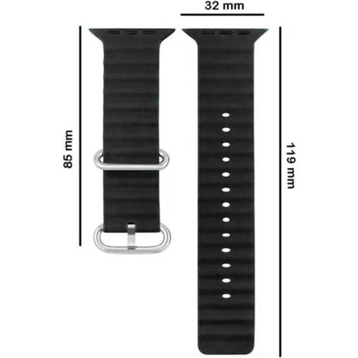 Koodmax Apple Watch Uyumlu Ultra Ocean Loop Tokalı Kayış Kordon 38 40 41MM