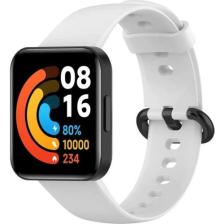 Mimtec Xiaomi Redmi Watch 2 Lite Uyumlu Kordon Akıllı Saat Bileklik Kordonu Silikon Kayış