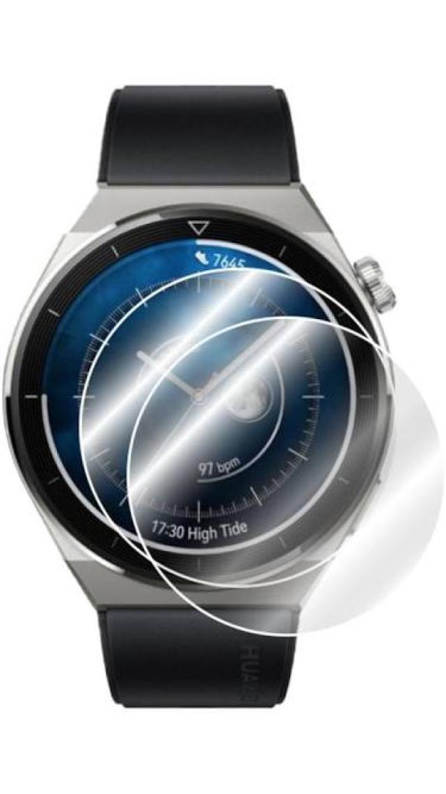 IPG Huaweı Watch Gt3 Pro (Kasa Boyutu 46MM) Akıllı Saat ile Uyumlu Ipg Ekran Koruyucu (2 Adet)