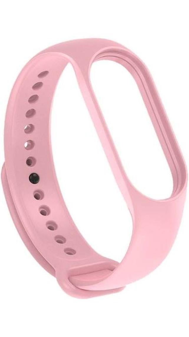 Kyver Xiaomi Mi Band 7 ile Uyumlu Silikon Kordon Gül Pembe
