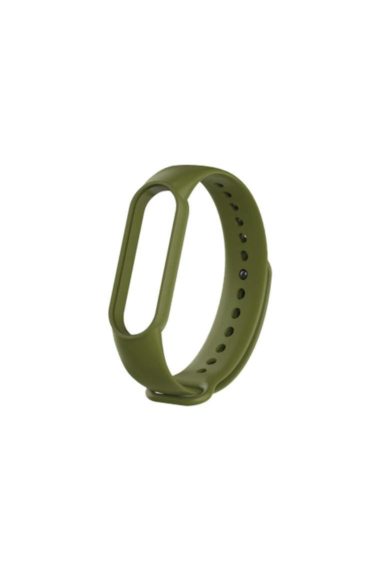 Kyver Xiaomi Mi Band 5 ve 6 Akıllı Bileklik Silikon Kordon Kayış Mint