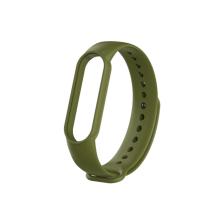Kyver Xiaomi Mi Band 5 ve 6 Akıllı Bileklik Silikon Kordon Kayış Mint