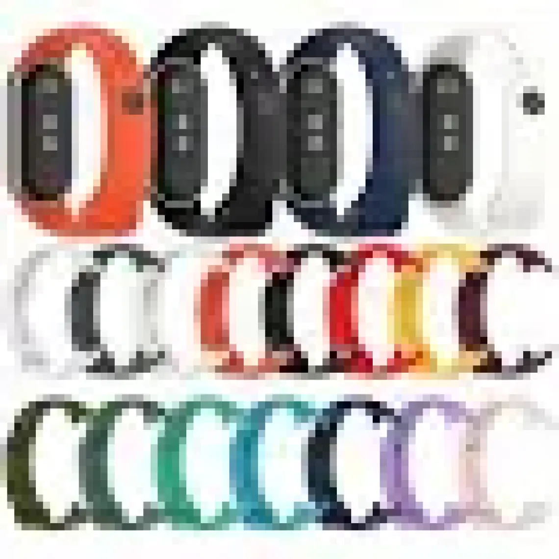 Kyver Kordon, Xiaomi Mi Band 8 ile Uyumlu Silikon Yumuşak Kayış