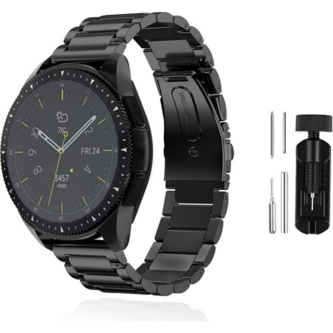 Kip GSM Galaxy Watch (46MM) Uyumlu Kordon Kordon Metal Kordon Ayarlama Aparatlı