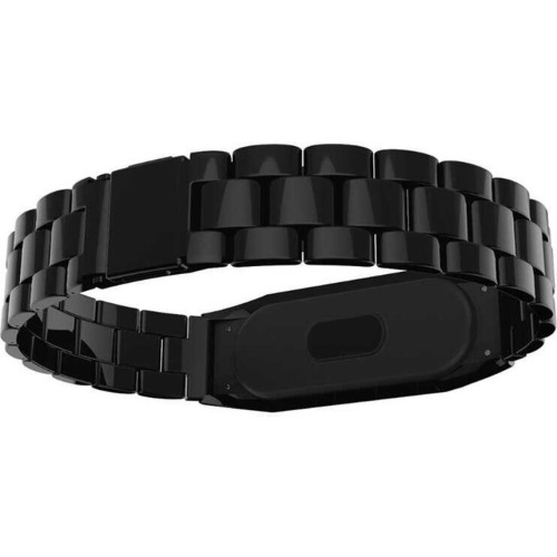 Heptek İletişim Xiaomi Mi Band 5 ve Mi Band 6 Metal Kordon Paslanmaz Çelik Baklalı Tasarım (Krd-04)