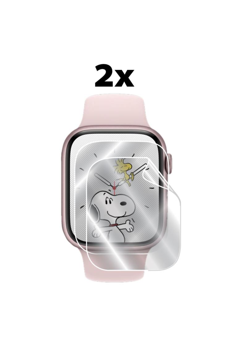 Apple Watch Series 9 -8 - 7 45mm Ile Uyumlu Hydrogel Ekran Koruyucu (2 ADET)