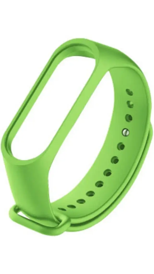 Kyver Xiaomi Mi Band 3 - Mi Band 4 Akıllı Bileklik Kordon Kayış Açık Yeşil