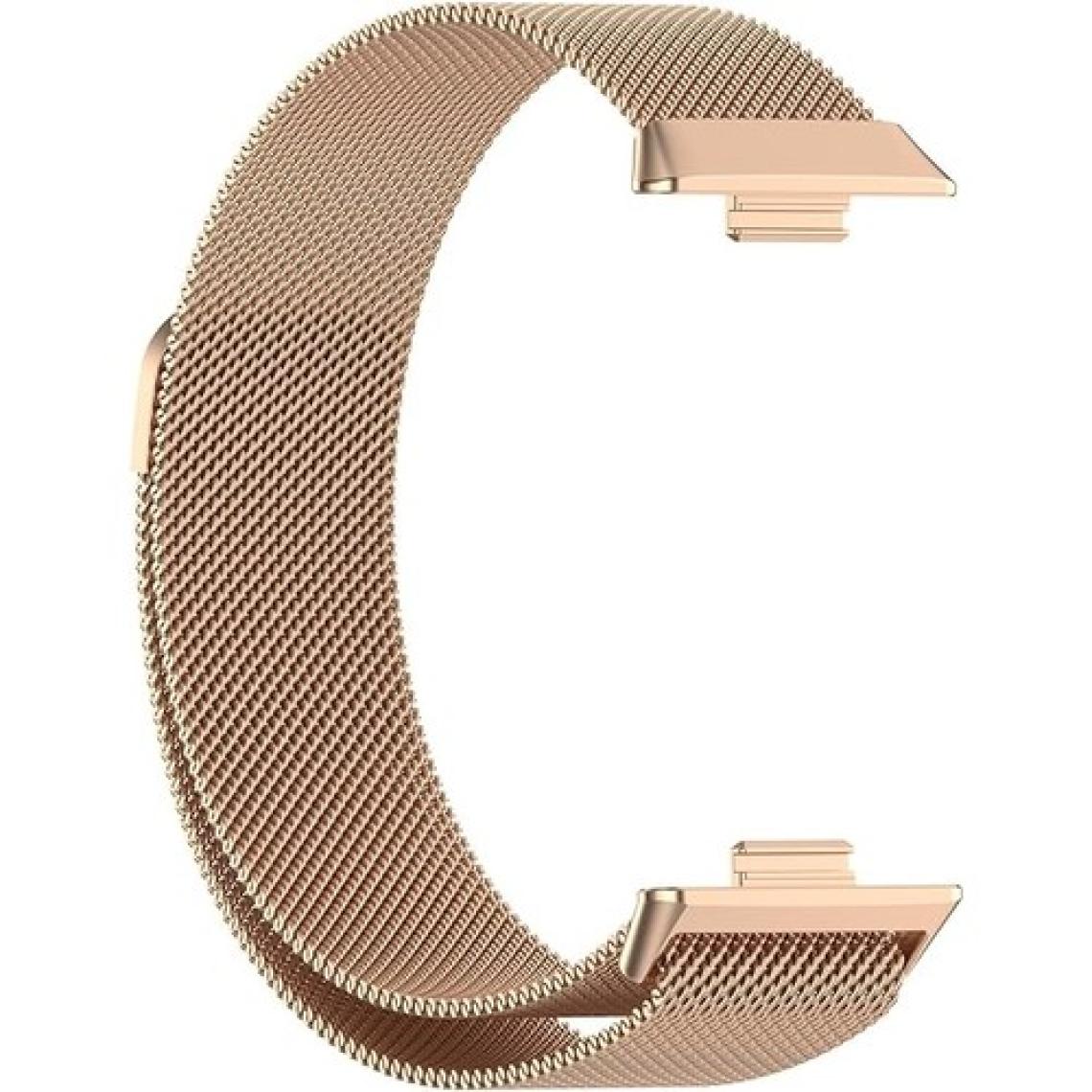 MobaxAksesuar Huawei Watch Fit 4/Fit 4 Pro/Fit 3 Kordon Milano Loop Metal Kordon (Fit/Fit2 Uyumlu Değildir)