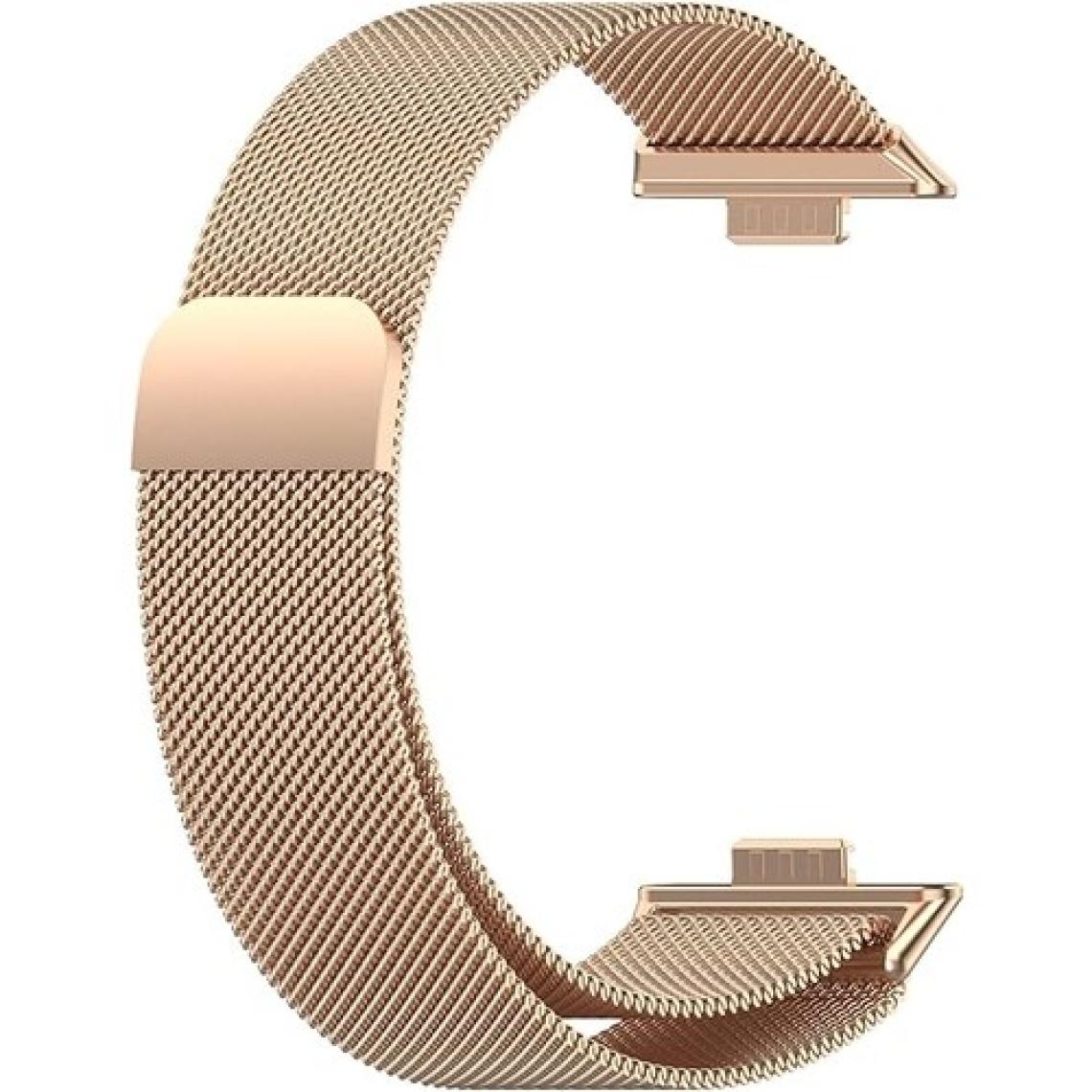 MobaxAksesuar Huawei Watch Fit 4/Fit 4 Pro/Fit 3 Kordon Milano Loop Metal Kordon (Fit/Fit2 Uyumlu Değildir)