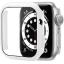 Case 4U Apple Watch Uyumlu 7 Cam Ekran Koruyucu Çerçeveli Kenar Full Koruma Gard 01 45mm