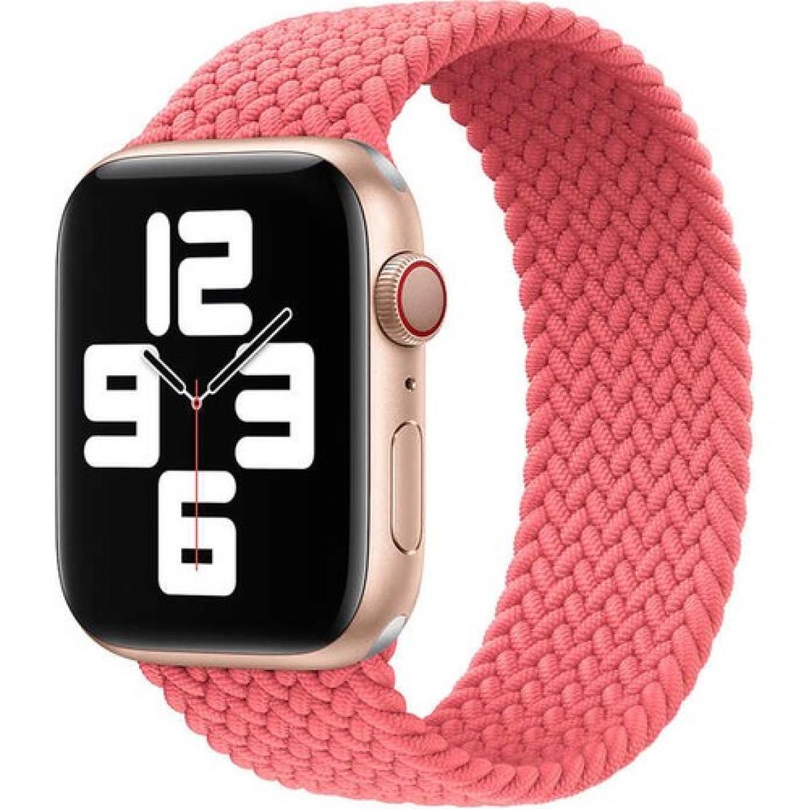 Wiwu Apple Watch 44MM Wiwu Braided Solo Loop Medium Saat Kordon Kayış Bileklik