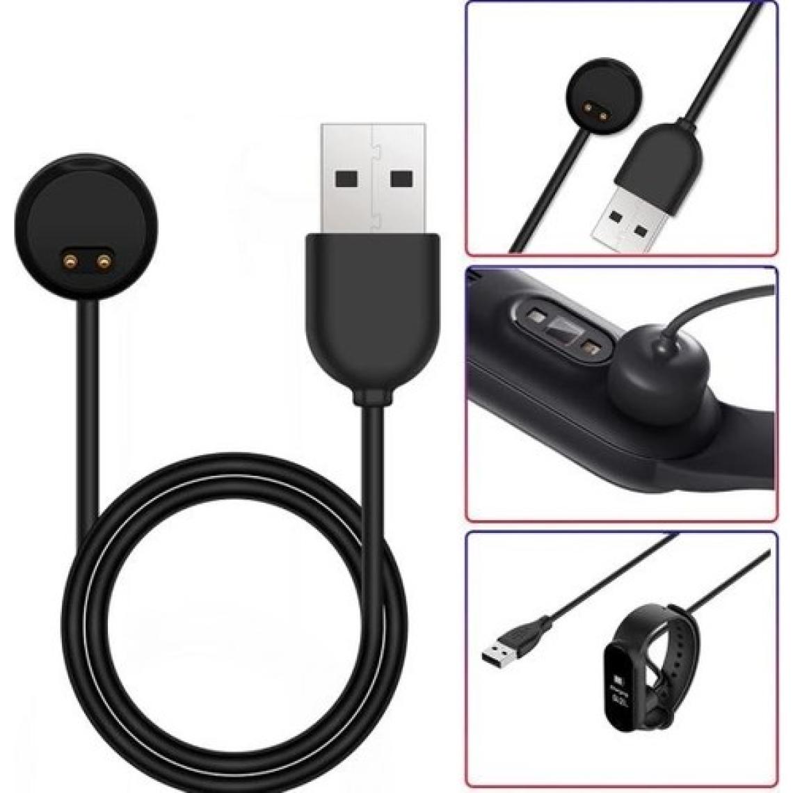 Techmaster Xiaomi Mi Band 5 Mi Band 6 Mi Band 7 Usb Şarj Cihazı Kablosu