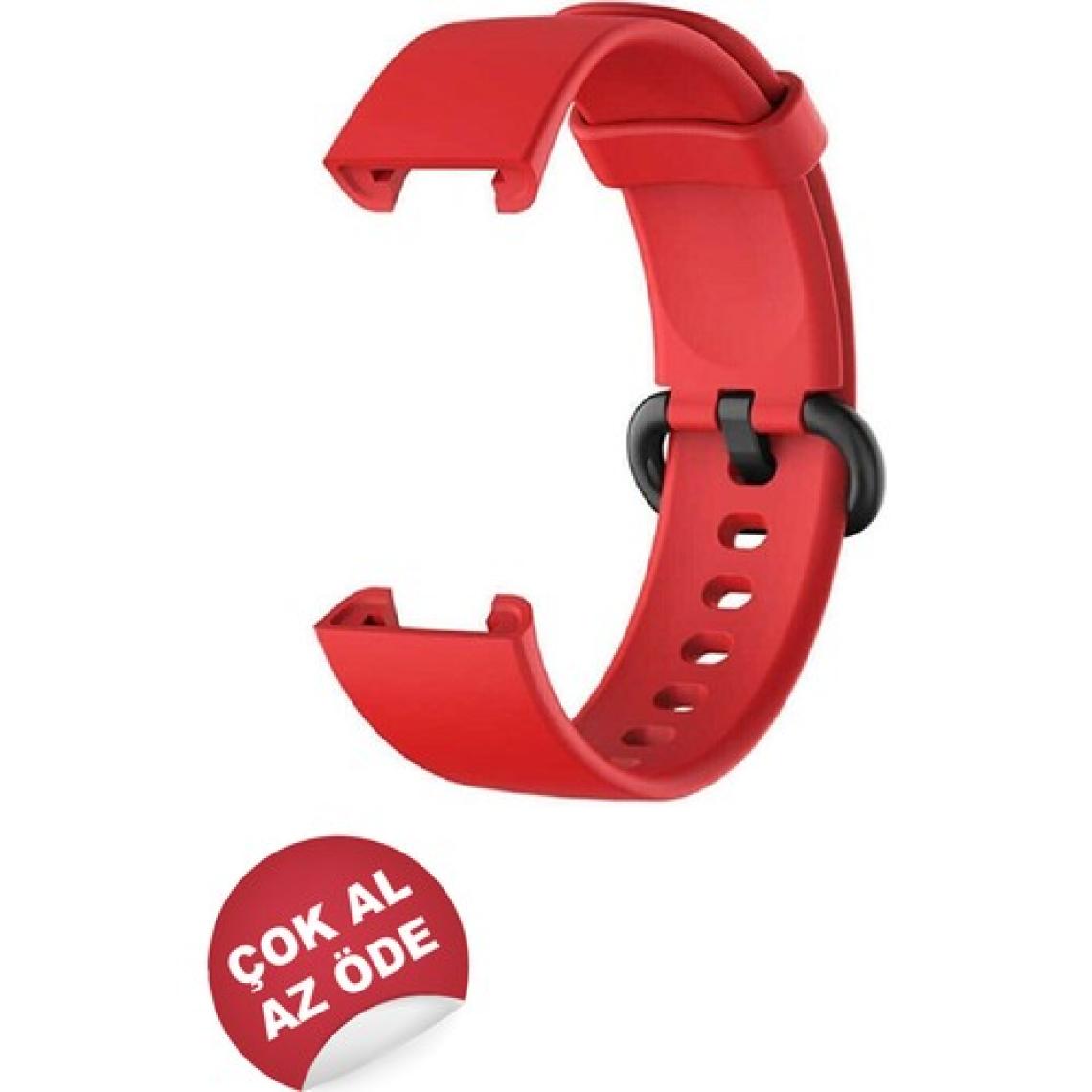 Mimtec Xiaomi Mi Watch Lite Kordon Akıllı Saat Bileklik Kordonu Silikon Kayış Kordon