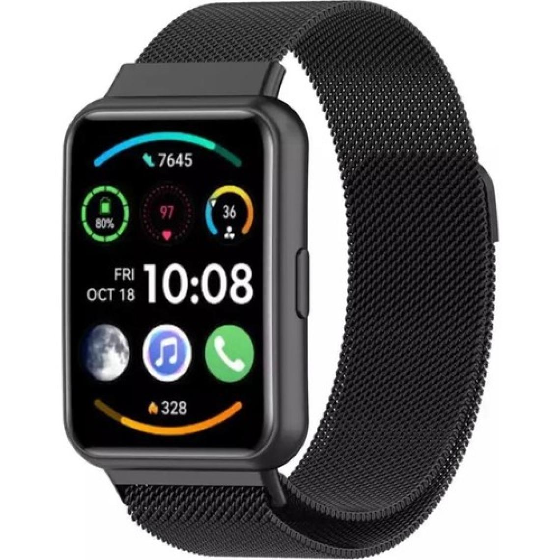 Mi7a Huawei Watch Fit 2 Uyumlu Metal Mıknatıslı Kordon