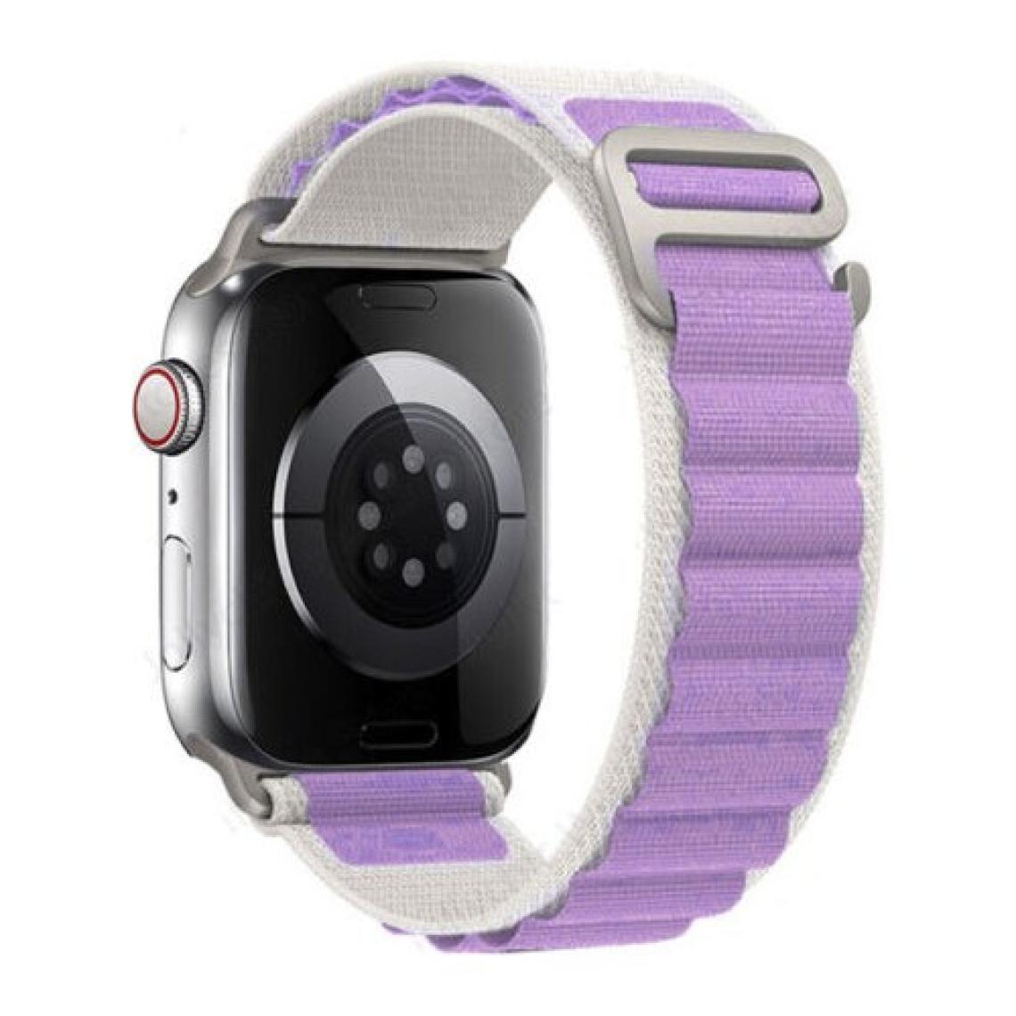 PSGT Apple Watch Uyumlu 42-44-45-49 s10(46)MM  1/2/3/4/5/6/se/7/8/ultra Kordon Alpine Loop Kordon