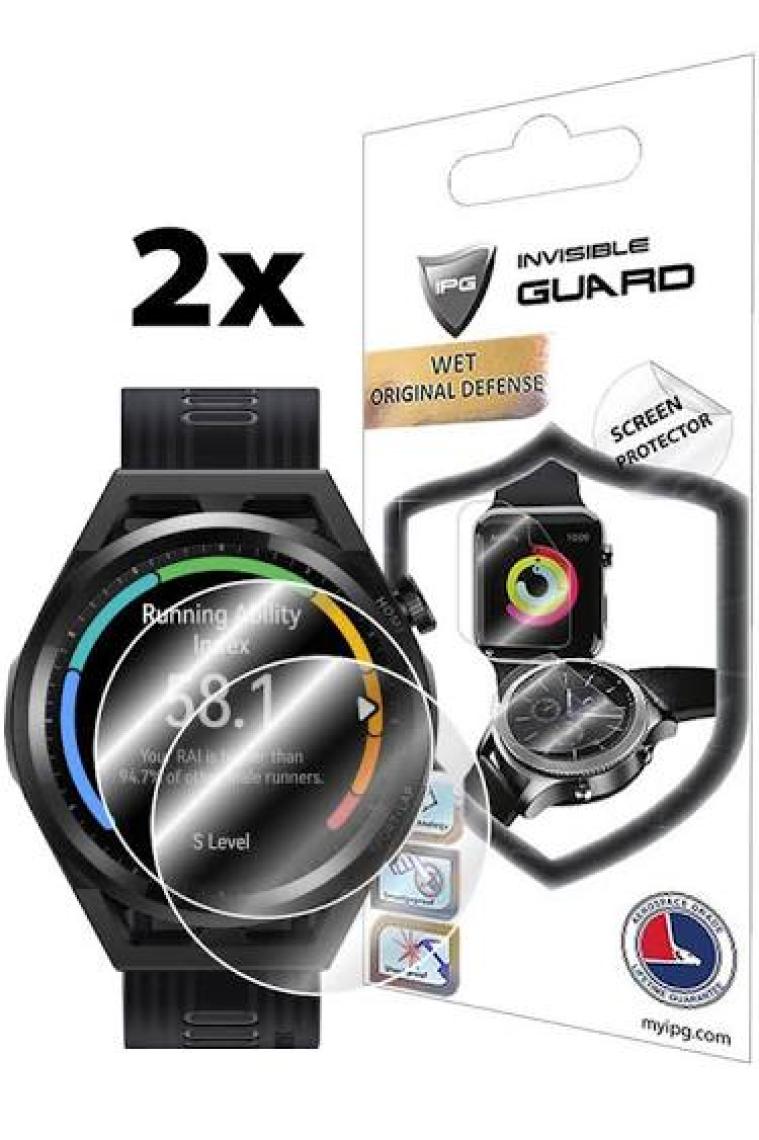IPG Huawei Watch Gt Runner Akıllı Saat ile Uyumlu Ipg Ekran Koruyucu (2 Adet)