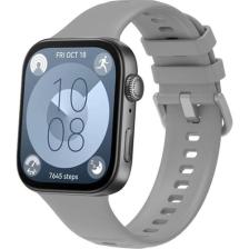 Fibaks Huawei Watch Fit 3 - Fit 4 - Fit 4 Pro Uyumlu Renkli A+ Kalite Kordon Kayış Bileklik Klasik Kaliteli Silikon