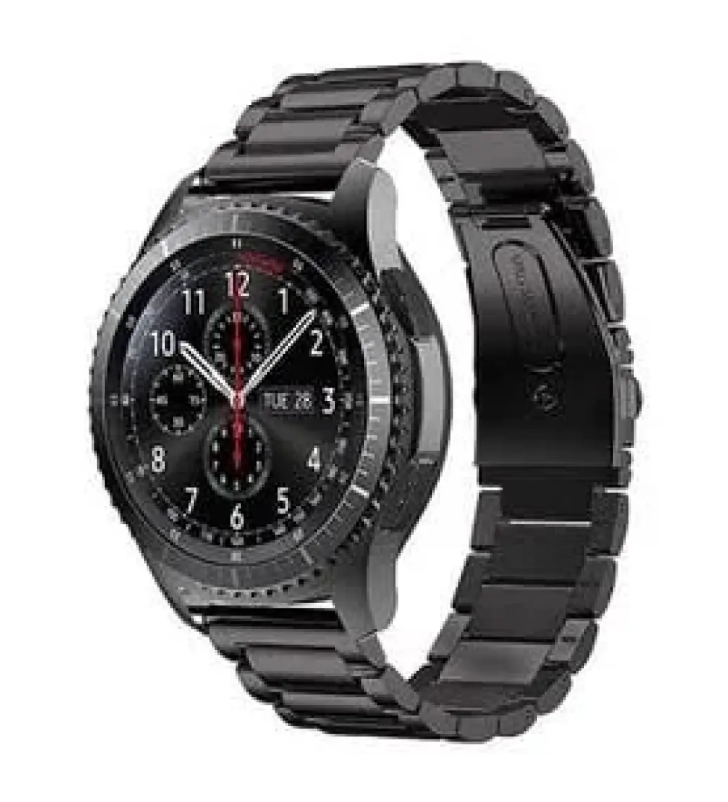 MobaxAksesuar Samsung Galaxy Watch Gear S2 / 3 41mm Kordon Klipsli Metal Kordon 04